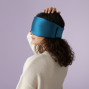 Zijden Slaapmasker – Luxueus & Ademend Oogmasker voor Diepe, Onverstoorde Slaap
