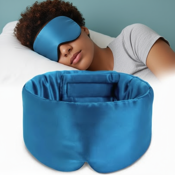 Zijden Slaapmasker – Luxueus & Ademend Oogmasker voor Diepe, Onverstoorde Slaap