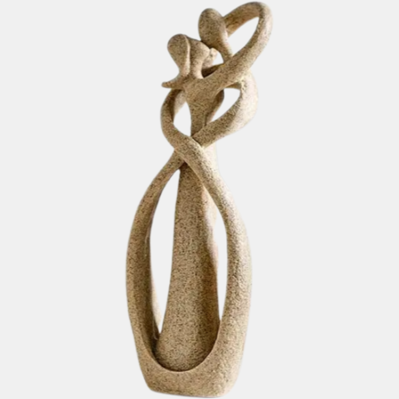 Abstract Liefdesomhelzing Beeld  Artistieke Woondecoratie voor Woonkamer  Speciale Gelegenheden