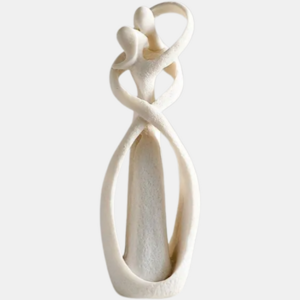 Abstract Liefdesomhelzing Beeld  Artistieke Woondecoratie voor Woonkamer  Speciale Gelegenheden
