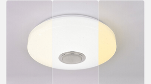 Slimme LED Plafondlamp met Bluetooth Speaker – RGB Sfeerverlichting voor Thuis