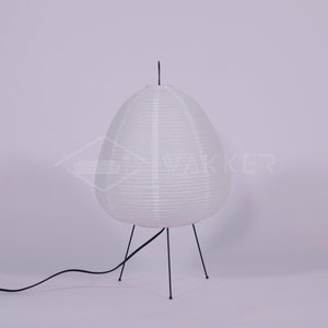 LumiBiegung Washi Papieren Tafellamp – Zacht Diffuus Warm LED Licht voor Gezellige Sfeer in Huis