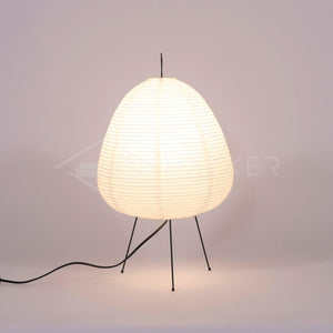 LumiBiegung Washi Papieren Tafellamp – Zacht Diffuus Warm LED Licht voor Gezellige Sfeer in Huis