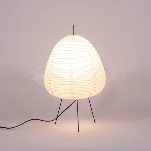 LumiBiegung Washi Papieren Tafellamp – Zacht Diffuus Warm LED Licht voor Gezellige Sfeer in Huis