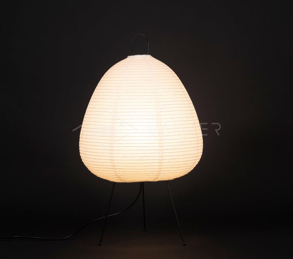 LumiBiegung Washi Papieren Tafellamp – Zacht Diffuus Warm LED Licht voor Gezellige Sfeer in Huis