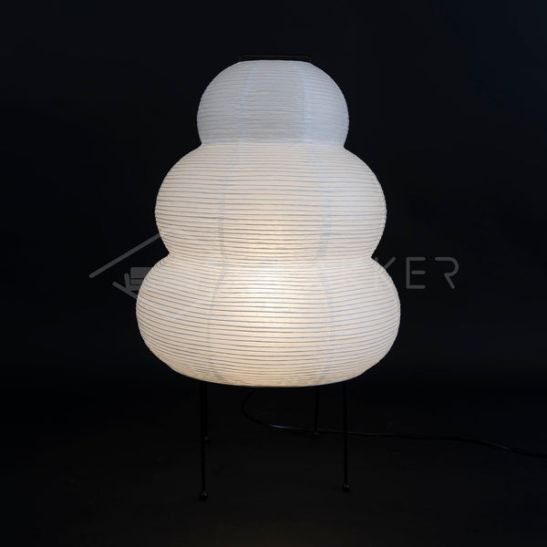 LumiBiegung Washi Papieren Tafellamp – Zacht Diffuus Warm LED Licht voor Gezellige Sfeer in Huis