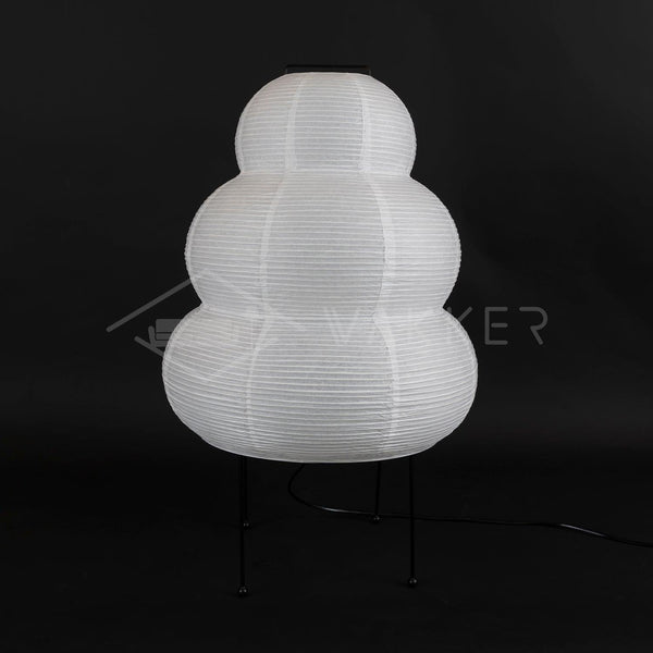 LumiBiegung Washi Papieren Tafellamp – Zacht Diffuus Warm LED Licht voor Gezellige Sfeer in Huis