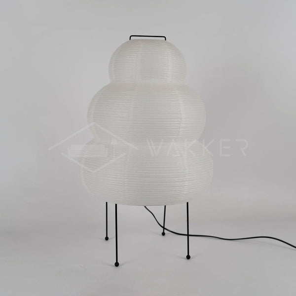 LumiBiegung Washi Papieren Tafellamp – Zacht Diffuus Warm LED Licht voor Gezellige Sfeer in Huis