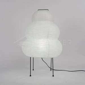 LumiBiegung Washi Papieren Tafellamp – Zacht Diffuus Warm LED Licht voor Gezellige Sfeer in Huis