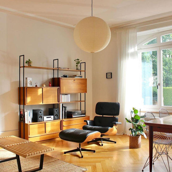 Lichte Papieren Hanglamp met Zachte Diffuse Verlichting – Moderne Plafondlamp