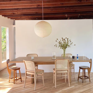 Lichte Papieren Hanglamp met Zachte Diffuse Verlichting – Moderne Plafondlamp