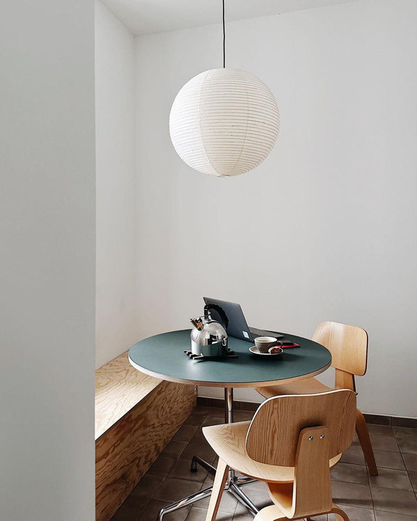 Lichte Papieren Hanglamp met Zachte Diffuse Verlichting – Moderne Plafondlamp