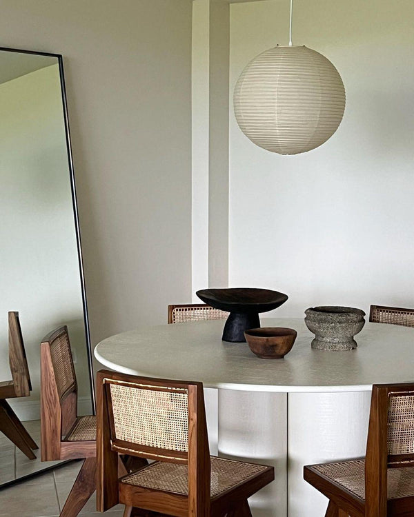 Lichte Papieren Hanglamp met Zachte Diffuse Verlichting – Moderne Plafondlamp