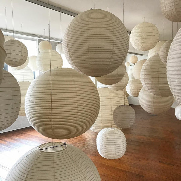 Lichte Papieren Hanglamp met Zachte Diffuse Verlichting – Moderne Plafondlamp