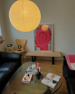 Lichte Papieren Hanglamp met Zachte Diffuse Verlichting – Moderne Plafondlamp