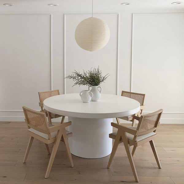 Lichte Papieren Hanglamp met Zachte Diffuse Verlichting – Moderne Plafondlamp