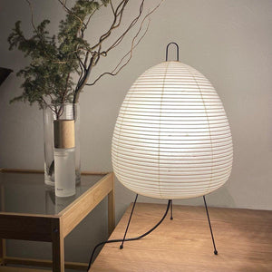 LumiBiegung Washi Papieren Tafellamp – Zacht Diffuus Warm LED Licht voor Gezellige Sfeer in Huis