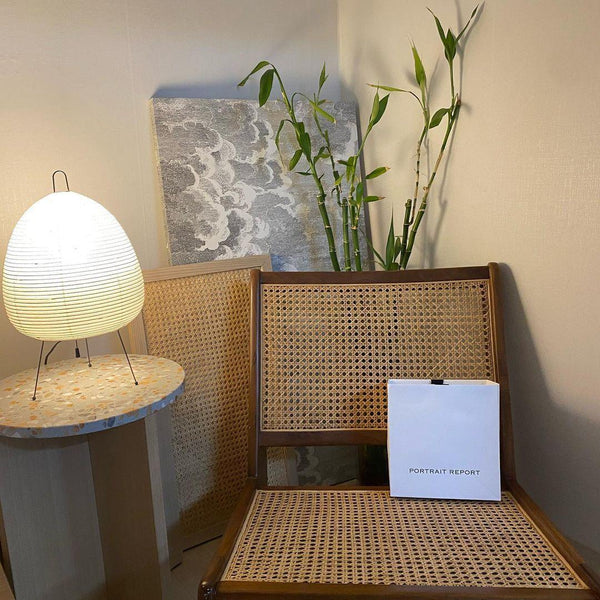 LumiBiegung Washi Papieren Tafellamp – Zacht Diffuus Warm LED Licht voor Gezellige Sfeer in Huis