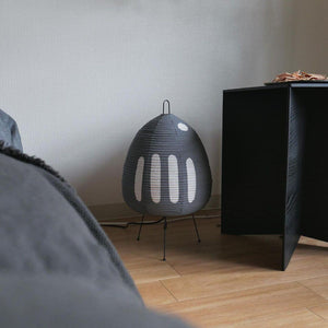 LumiBiegung Washi Papieren Tafellamp – Zacht Diffuus Warm LED Licht voor Gezellige Sfeer in Huis