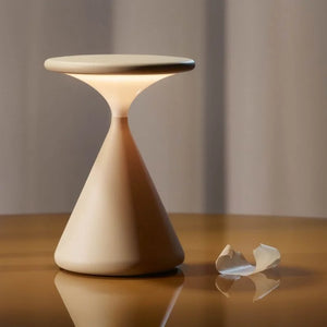Draadloze Zandloper Tafellamp – Moderne LED Woondecoratie, USB Oplaadbaar
