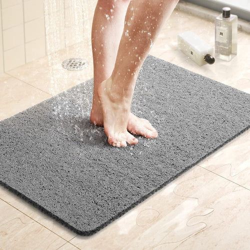 Antislip Douchemat voor Badkamer – Veilige & Comfortabele PVC Badmat met Sterke Zuignappen