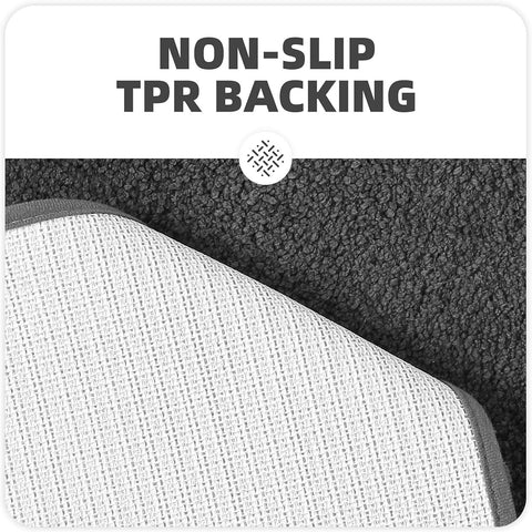 Luxe Pluche Badkamerkleed Zachte & Absorberende Badmat 50x80 cm Antislip