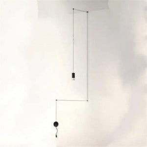 Minimalistische LED Wandlamp  Verstelbare Hanglamp voor Gezellige Woondecoratie