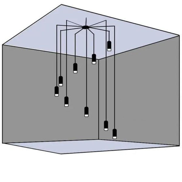 Minimalistische LED Wandlamp  Verstelbare Hanglamp voor Gezellige Woondecoratie