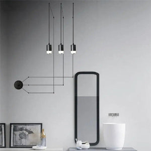 Minimalistische LED Wandlamp  Verstelbare Hanglamp voor Gezellige Woondecoratie