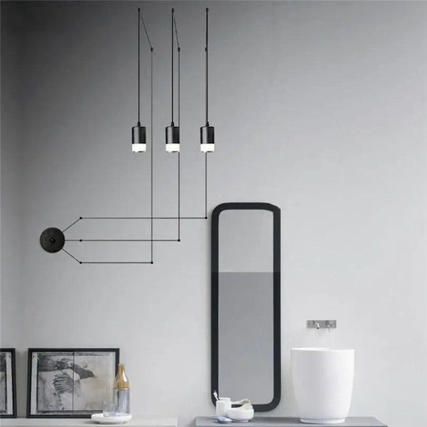 Minimalistische LED Wandlamp  Verstelbare Hanglamp voor Gezellige Woondecoratie