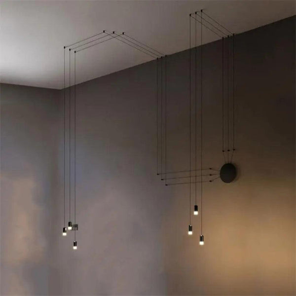 Minimalistische LED Wandlamp  Verstelbare Hanglamp voor Gezellige Woondecoratie