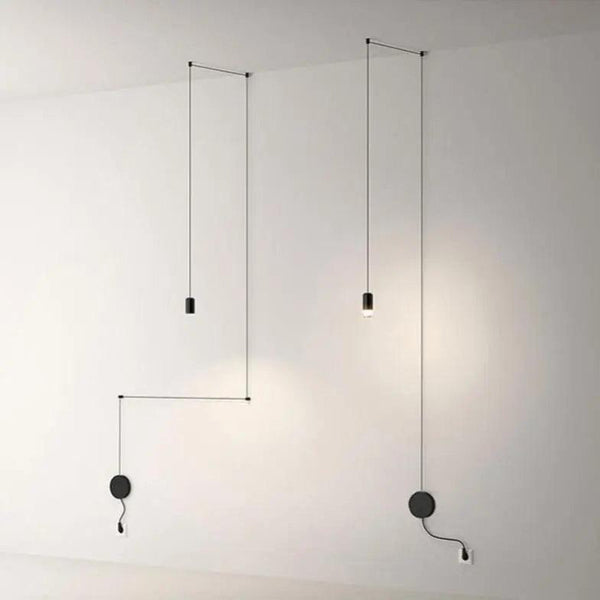 Minimalistische LED Wandlamp  Verstelbare Hanglamp voor Gezellige Woondecoratie