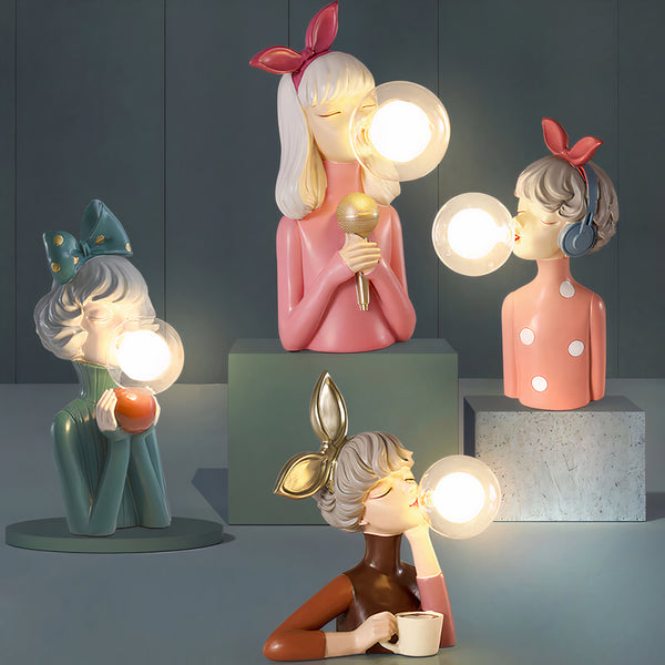 Moderne Touch Tafellamp – Warm Sfeerverlichting voor Gezellig Interieur