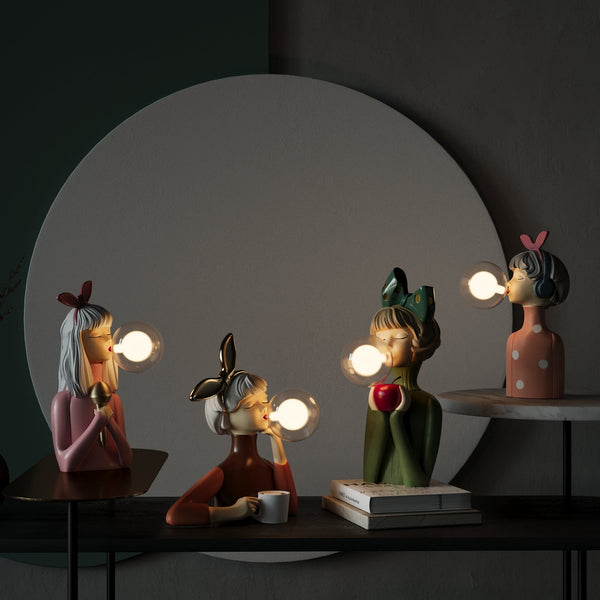 Moderne Touch Tafellamp – Warm Sfeerverlichting voor Gezellig Interieur