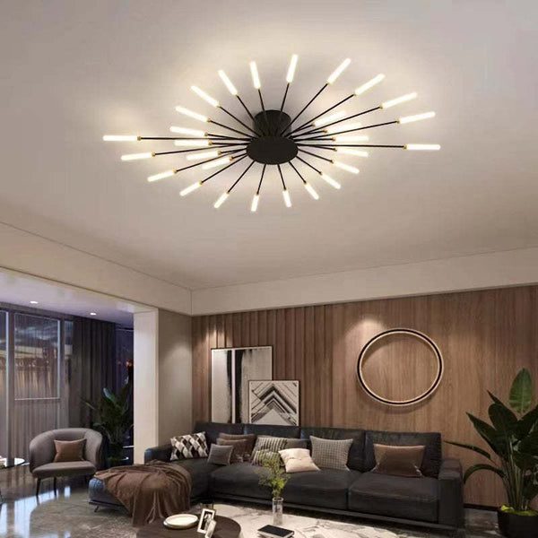 Sprankelende Vuurwerk-Geïnspireerde LED Plafondlamp – Elegante Verlichting voor Slaapkamers & Woonkamers