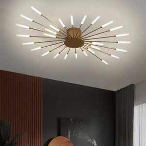 Sprankelende Vuurwerk-Geïnspireerde LED Plafondlamp – Elegante Verlichting voor Slaapkamers & Woonkamers