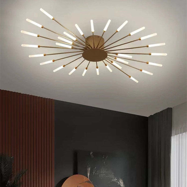 Sprankelende Vuurwerk-Geïnspireerde LED Plafondlamp – Elegante Verlichting voor Slaapkamers & Woonkamers