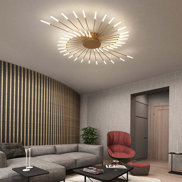 Sprankelende Vuurwerk-Geïnspireerde LED Plafondlamp – Elegante Verlichting voor Slaapkamers & Woonkamers