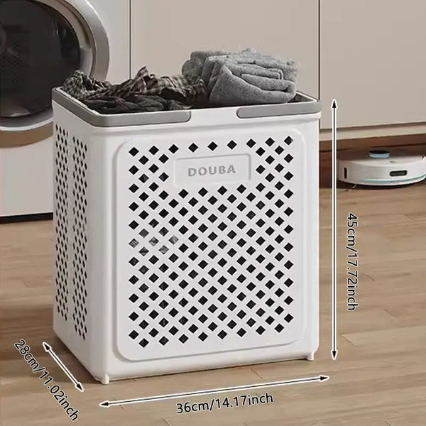 Opvouwbare Wäschemand met Wieltjes | Inklapbare Hamper 30L 45L 54L voor Thuis
