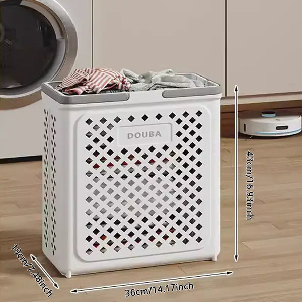Opvouwbare Wäschemand met Wieltjes | Inklapbare Hamper 30L 45L 54L voor Thuis