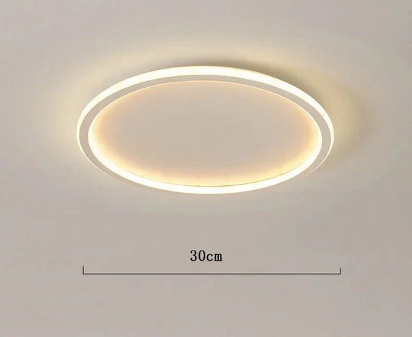 Minimalistische Ronde Halo LED Plafondlamp – Moderne Sfeerverlichting