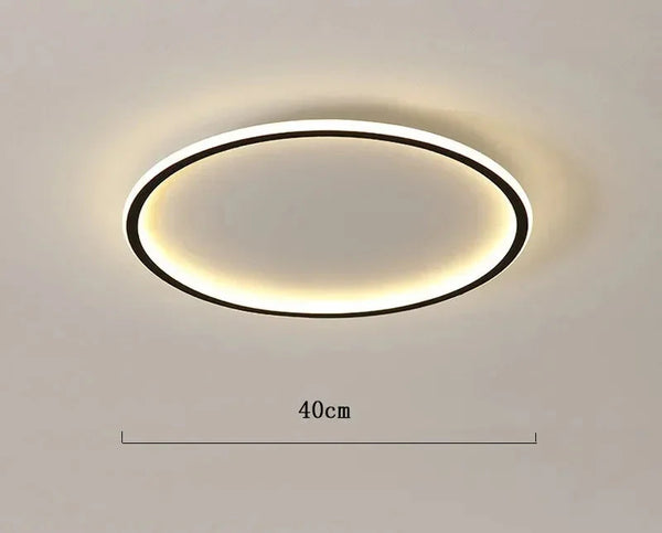 Minimalistische Ronde Halo LED Plafondlamp – Moderne Sfeerverlichting