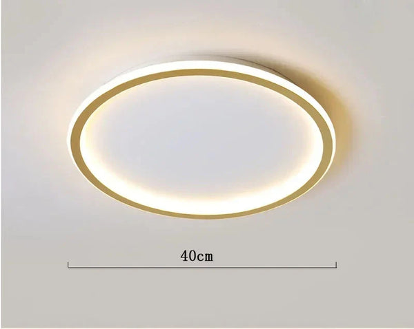 Minimalistische Ronde Halo LED Plafondlamp – Moderne Sfeerverlichting