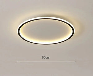 Minimalistische Ronde Halo LED Plafondlamp – Moderne Sfeerverlichting