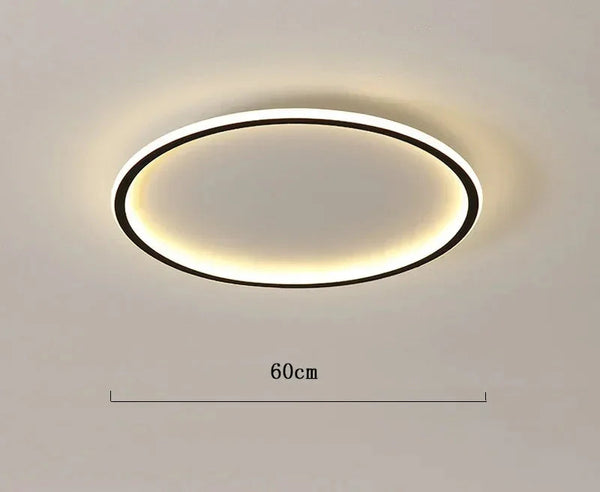 Minimalistische Ronde Halo LED Plafondlamp – Moderne Sfeerverlichting