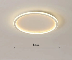 Minimalistische Ronde Halo LED Plafondlamp – Moderne Sfeerverlichting