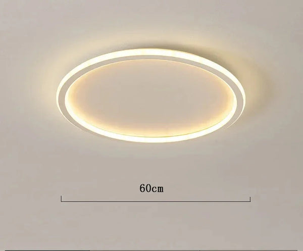 Minimalistische Ronde Halo LED Plafondlamp – Moderne Sfeerverlichting