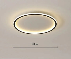 Minimalistische Ronde Halo LED Plafondlamp – Moderne Sfeerverlichting
