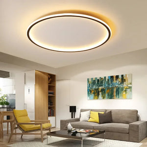 Minimalistische Ronde Halo LED Plafondlamp – Moderne Sfeerverlichting