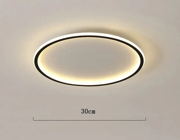 Minimalistische Ronde Halo LED Plafondlamp – Moderne Sfeerverlichting